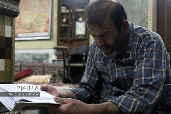 مراسم معنوی اعتکاف در گلوگاه