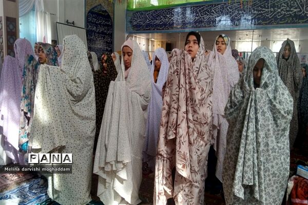 آیین اعتکاف دانش‌آموزی در تربت جام