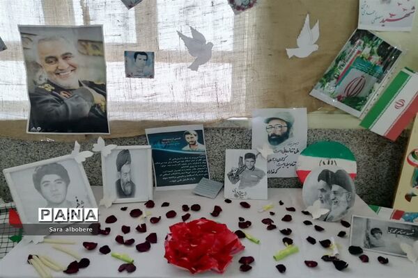 افتتاح نمایشگاه مدرسه انقلاب در شادگان