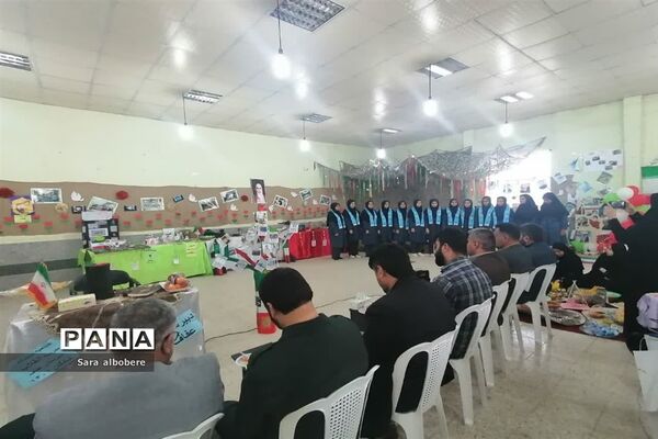 افتتاح نمایشگاه مدرسه انقلاب در شادگان