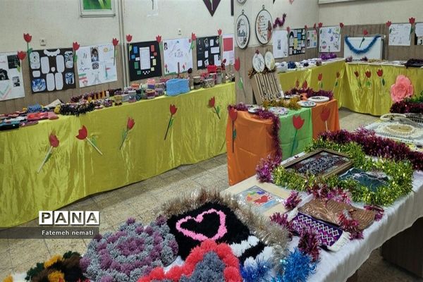 برپایی نمایشگاه و بازارچه مدرسه شایستگان ملارد