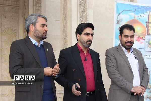 بدرقه دانش‌‌آموزان دختر زیارت‌ اولی شهرستان‌های تهران به سفر مشهد مقدس