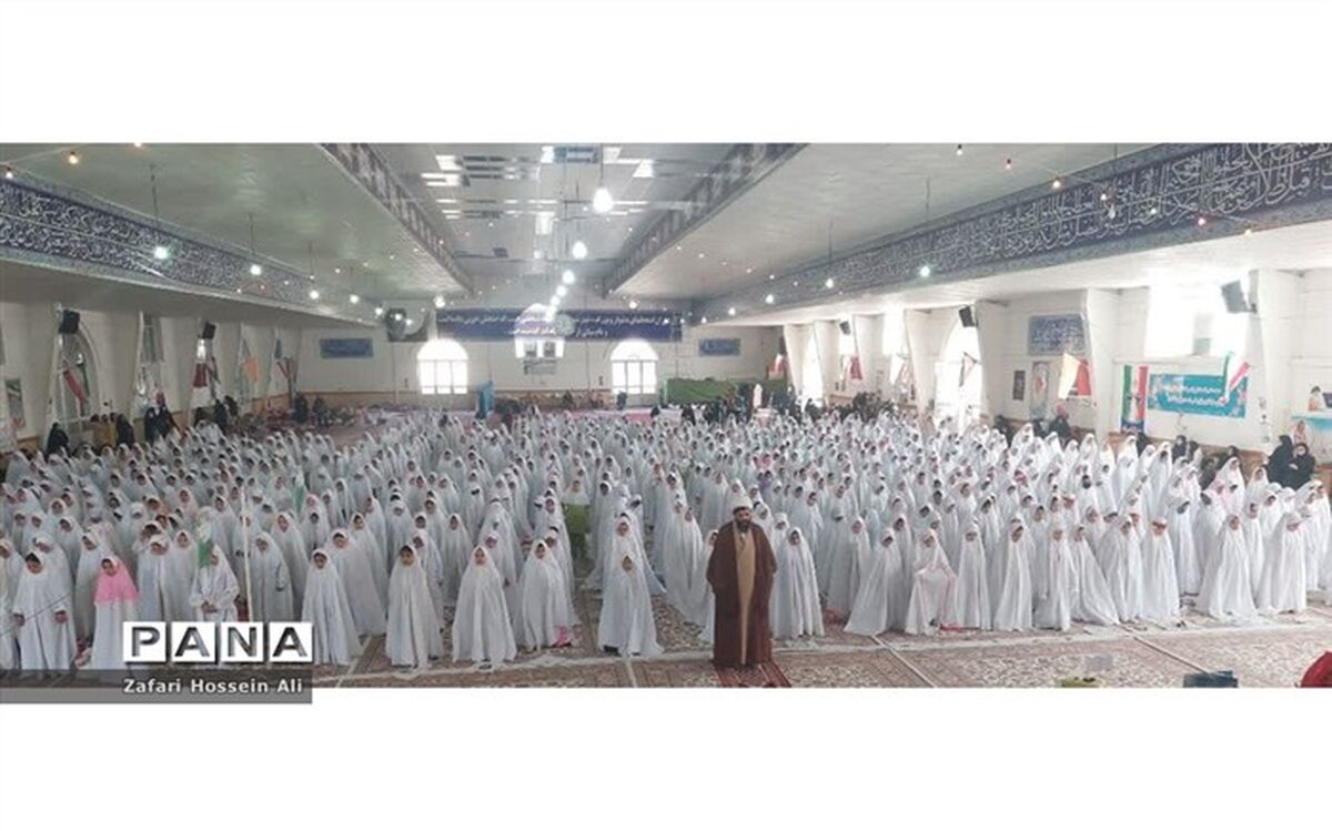 برگزاری جشن تکلیف فرشته های زمینی در شیروان