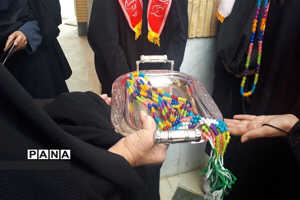 طرح لاله‌های روشن دبستان دین ودانش ابرکوه