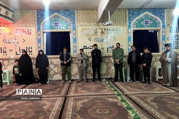 اختتامیه مراسم معنوی  اعتکاف دختران در مسجد انصارالحسین رودهن