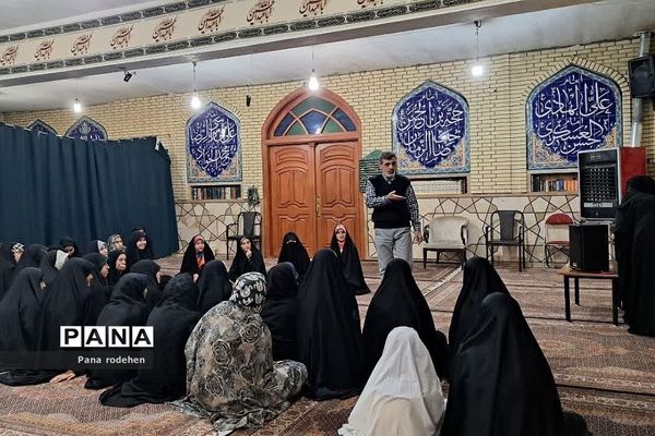 اختتامیه مراسم معنوی  اعتکاف دختران در مسجد انصارالحسین رودهن