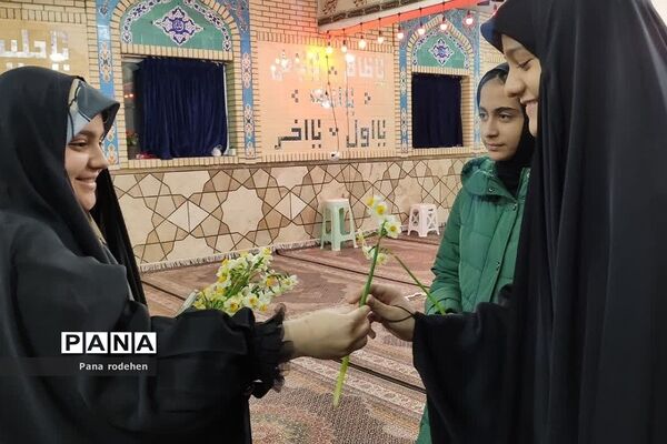 اختتامیه مراسم معنوی  اعتکاف دختران در مسجد انصارالحسین رودهن