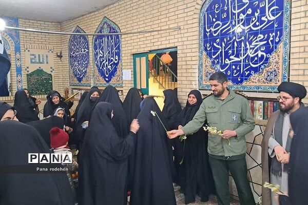 اختتامیه مراسم معنوی  اعتکاف دختران در مسجد انصارالحسین رودهن