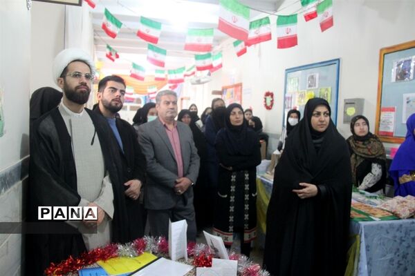 نمایشگاه دهه فجر در دبیرستان ابراهیم، ناحیه یک شهرری