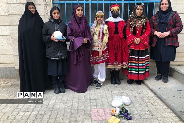 برگزاری جشنواره آیین‌های سرزمین من در دبیرستان دخترانه سما رودهن
