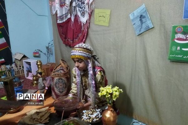 برگزاری جشنواره آیین‌های سرزمین من در دبیرستان دخترانه سما رودهن