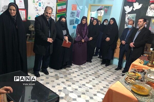 برگزاری جشنواره آیین‌های سرزمین من در دبیرستان دخترانه سما رودهن
