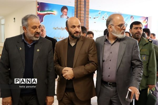 برگزاری آیین بهره‌برداری دبیرستان ماندگار شهید مدرس آموزش و پرورش ناحیه 2 شهرری