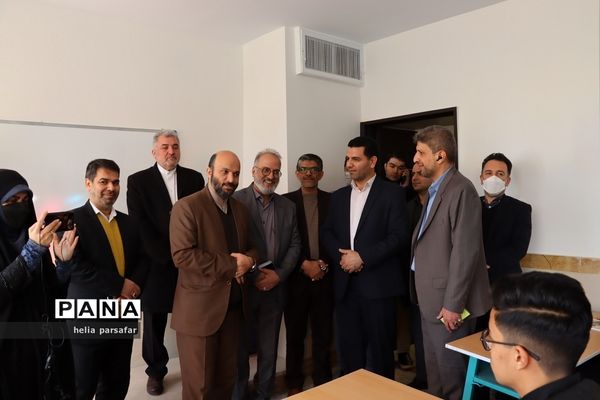 برگزاری آیین بهره‌برداری دبیرستان ماندگار شهید مدرس آموزش و پرورش ناحیه 2 شهرری