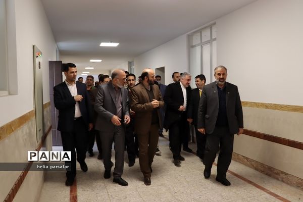 برگزاری آیین بهره‌برداری دبیرستان ماندگار شهید مدرس آموزش و پرورش ناحیه 2 شهرری