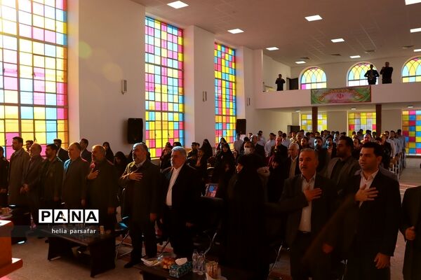 برگزاری آیین بهره‌برداری دبیرستان ماندگار شهید مدرس آموزش و پرورش ناحیه 2 شهرری