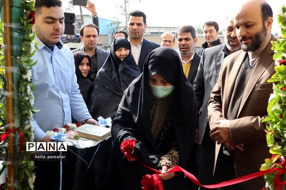 برگزاری آیین بهره‌برداری دبیرستان ماندگار شهید مدرس آموزش و پرورش ناحیه 2 شهرری
