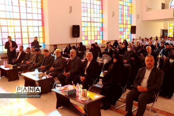 برگزاری آیین بهره‌برداری دبیرستان ماندگار شهید مدرس آموزش و پرورش ناحیه 2 شهرری