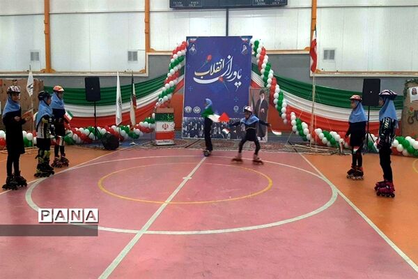 مراسم یاوران انقلاب دختران ناحیه ۷ مشهد