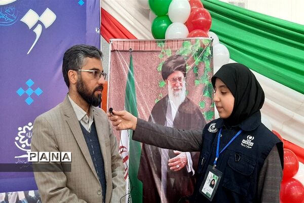 مراسم یاوران انقلاب دختران ناحیه ۷ مشهد