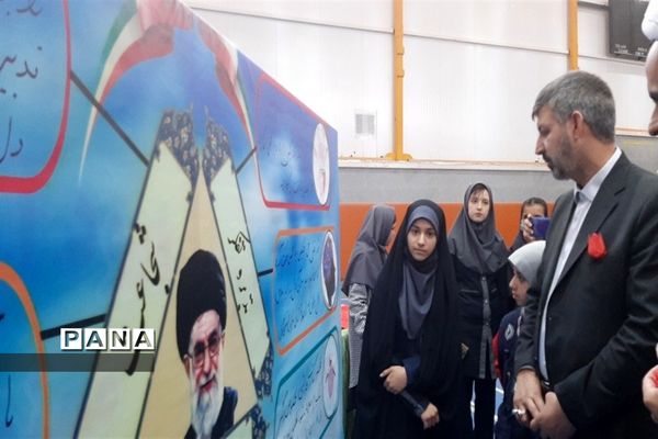 مراسم یاوران انقلاب دختران ناحیه ۷ مشهد