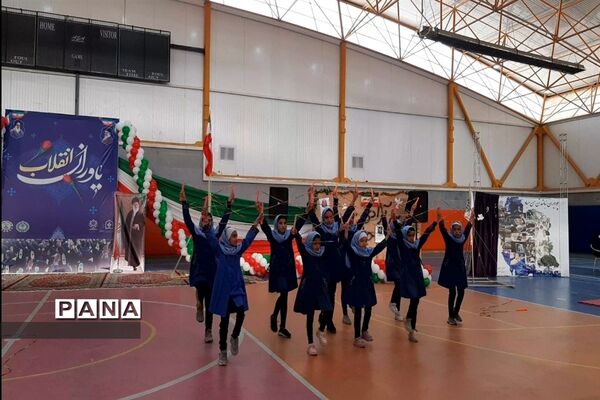 مراسم یاوران انقلاب دختران ناحیه ۷ مشهد