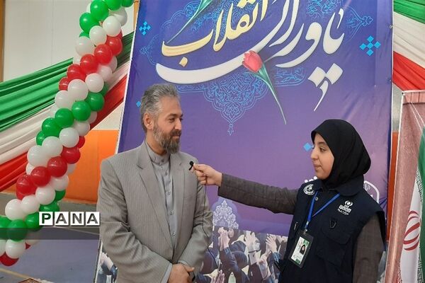 مراسم یاوران انقلاب دختران ناحیه ۷ مشهد