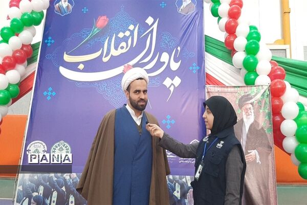 مراسم یاوران انقلاب دختران ناحیه ۷ مشهد