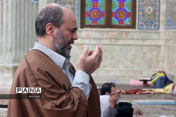 مراسم مذهبی اعتکاف در قم
