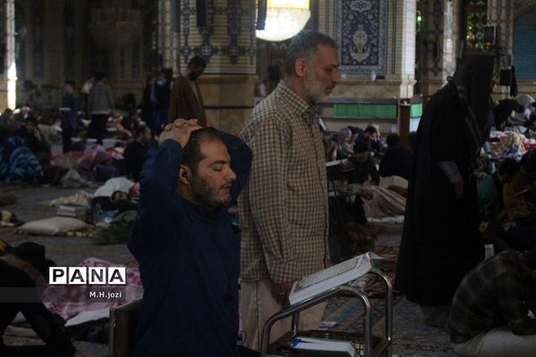 مراسم مذهبی اعتکاف در قم