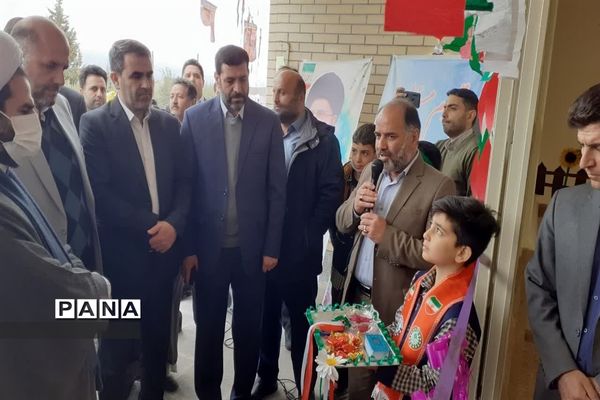 افتتاح مدرسه ۱۲ کلاسه شهید نواب صفوی شهر آببر