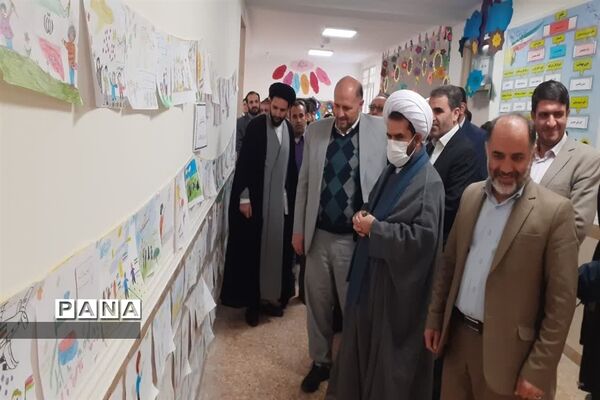 افتتاح مدرسه ۱۲ کلاسه شهید نواب صفوی شهر آببر