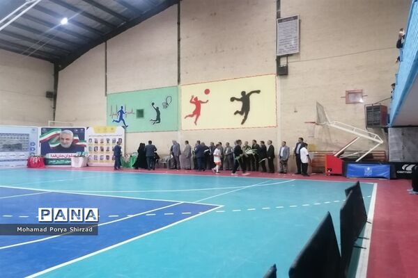 فینال مسابقات بسکتبال دانش‌آموزی در شیراز