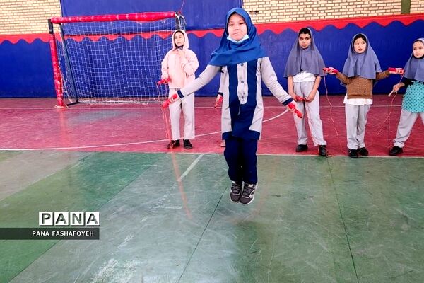 برگزاری مسابقات ورزشی ویژه دانش‌آموزان در فشافویه