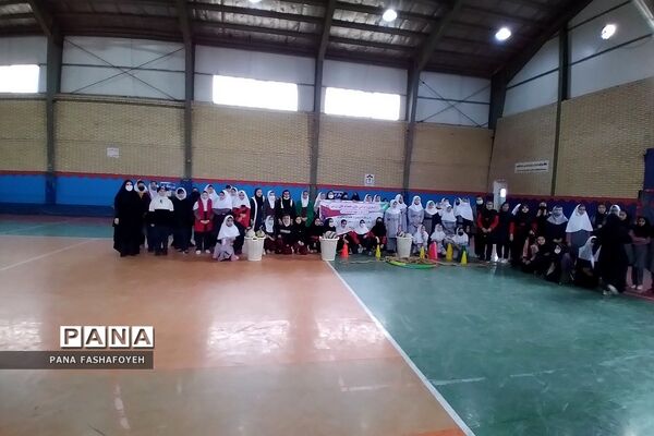 برگزاری مسابقات ورزشی ویژه دانش‌آموزان در فشافویه