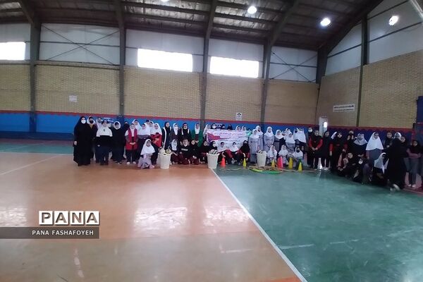 برگزاری مسابقات ورزشی ویژه دانش‌آموزان در فشافویه