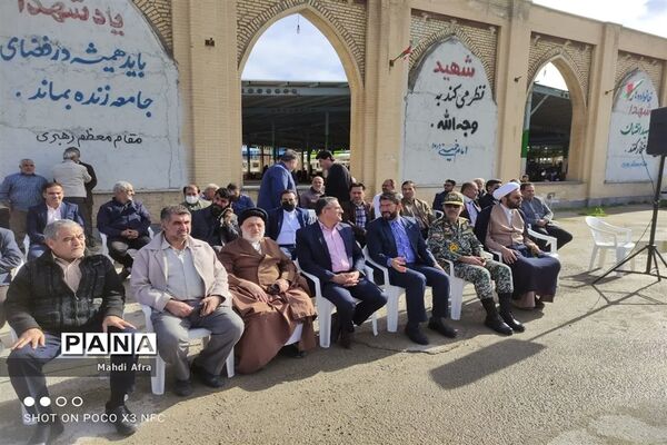 برگزاری مراسم غباروبی و عطر افشانی مزار شهدای شهرستان بهبهان