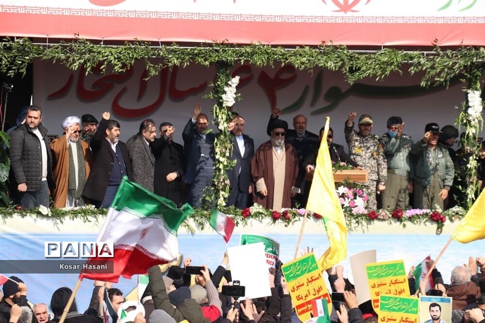 چهل و چهارمین جشن پیروزی انقلاب اسلامی در تبریز -۲
