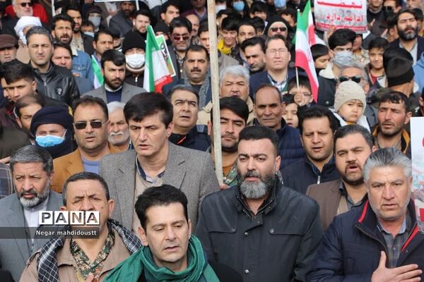راهپیمایی ۲۲ بهمن در  تربت جام
