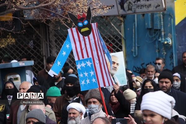 راهپیمایی ۲۲ بهمن در تربت جام