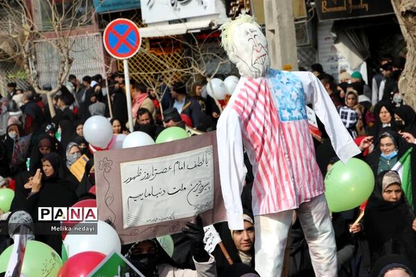 راهپیمایی ۲۲ بهمن در تربت جام