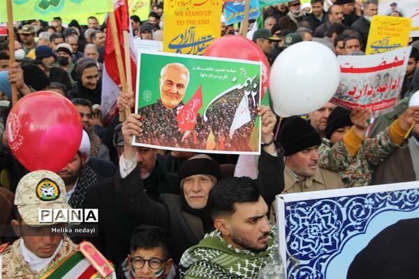 راهپیمایی ۲۲ بهمن در تربت جام