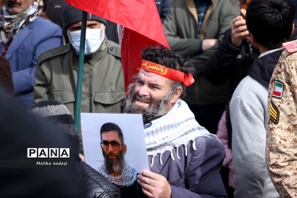 راهپیمایی ۲۲ بهمن در تربت جام