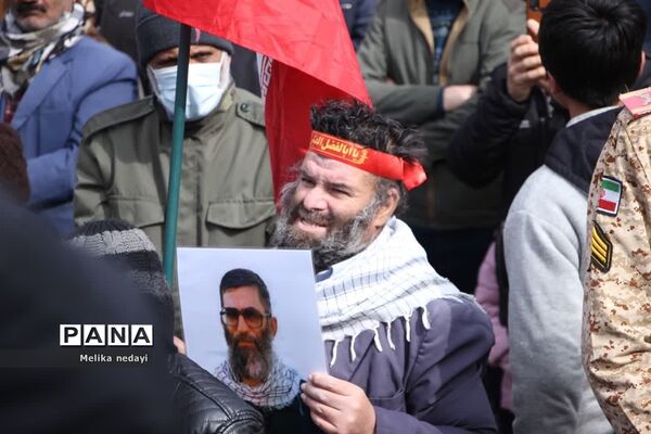 راهپیمایی ۲۲ بهمن در تربت جام