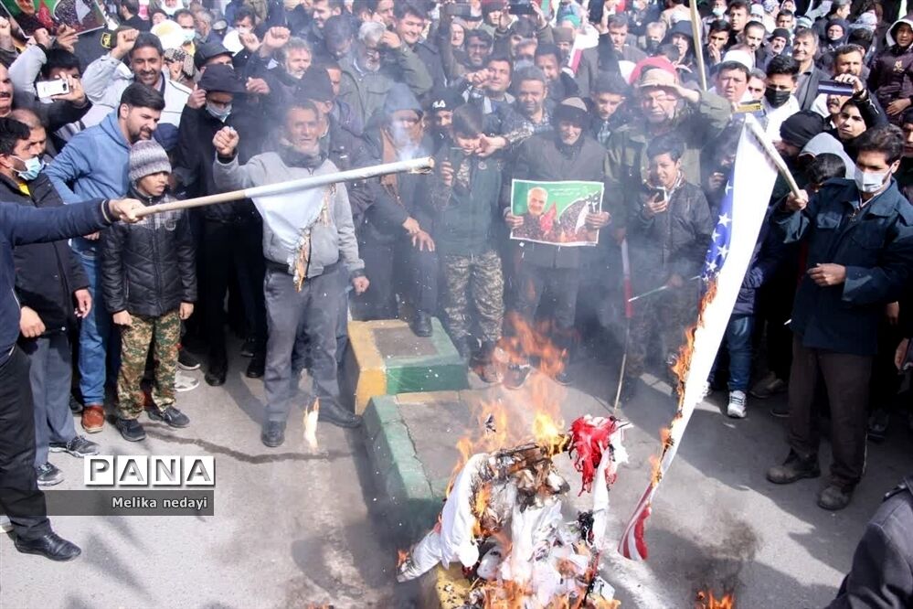 راهپیمایی ۲۲ بهمن در تربت جام