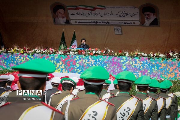 سخنرانی رئیس جمهوری در راهپیمایی ۲۲ بهمن