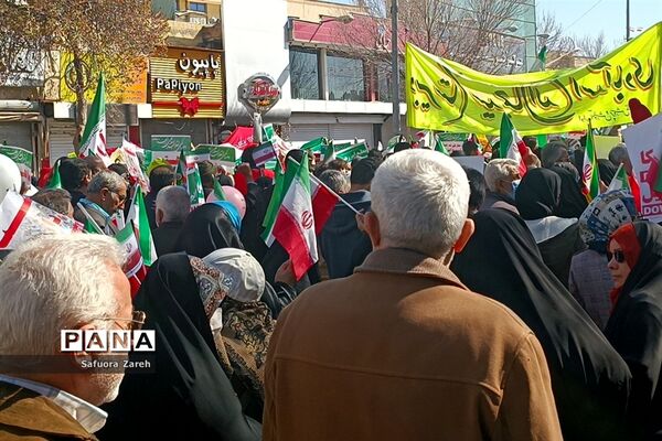 راهپیمایی ۲۲ بهمن در شیراز