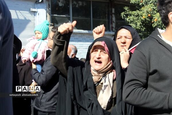 راهپیمایی ۲۲ بهمن در گلوگاه