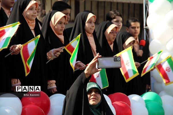 راهپیمایی باشکوه 22 بهمن در ناحیه یک شهرری