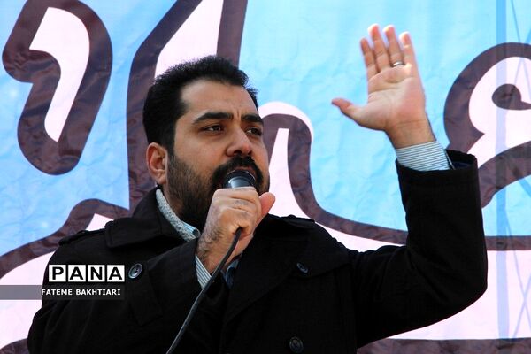 راهپیمایی باشکوه 22 بهمن در ناحیه یک شهرری
